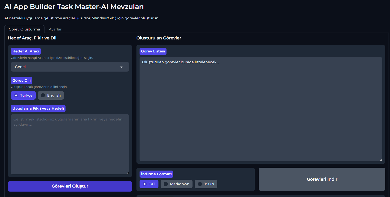 AI Araçları Görev Ajanı